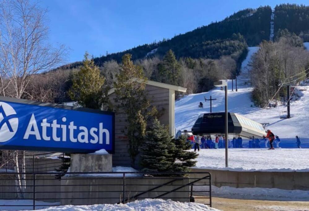 شقة Relaxing Riverside Retreat - Storyland, Attitash, North Conway بارتليت المظهر الخارجي الصورة